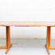 Mid-century teak dining table John Mortensen for CJ Rosengaarden
