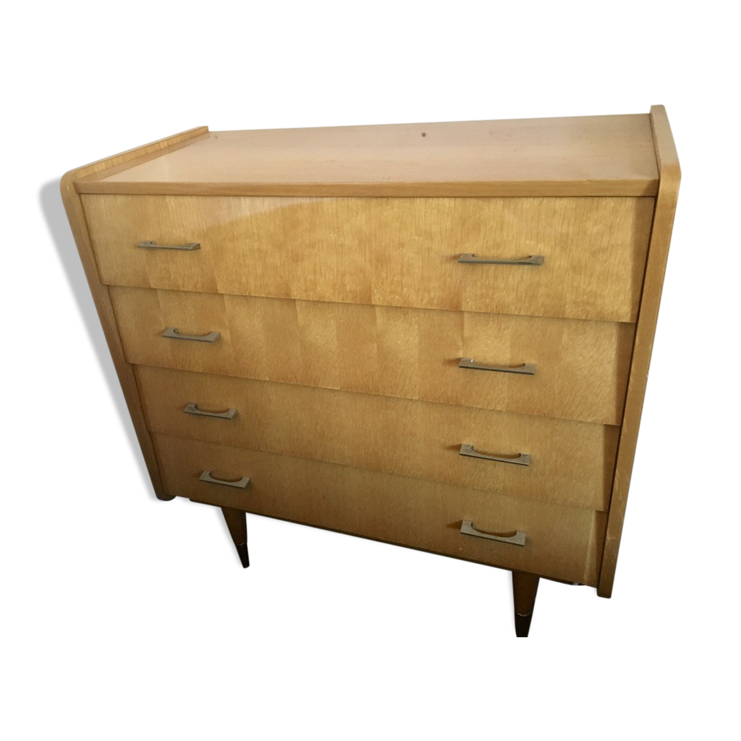Chest of drawers 4 drawers 60s bias