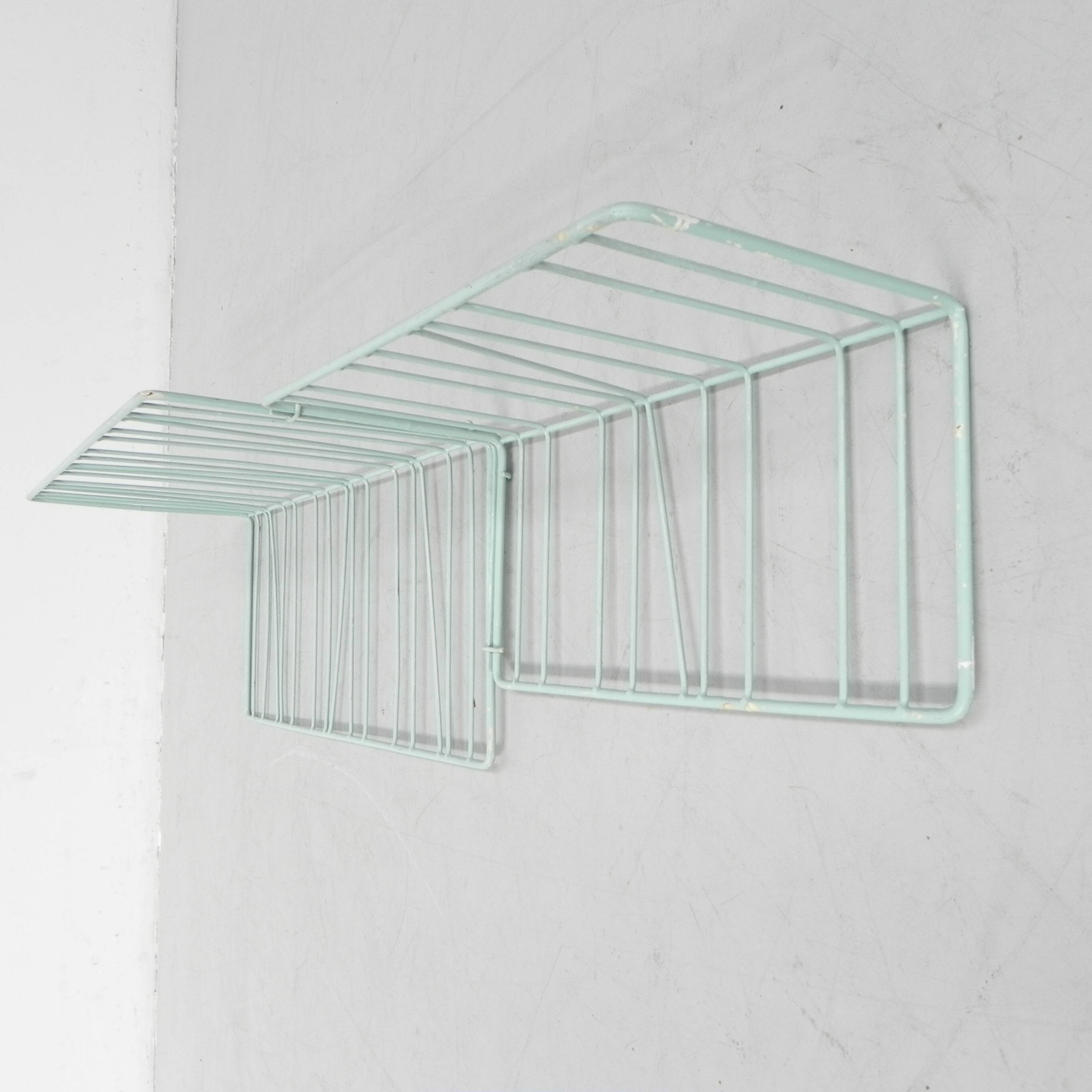 Vintage wall rack consisting of 2 parts