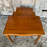 Set of 3 Vintage Louis XV Style Nesting Tables #D819