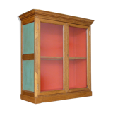 English window painted waxed wood