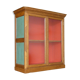 English window painted waxed wood