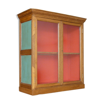 English window painted waxed wood