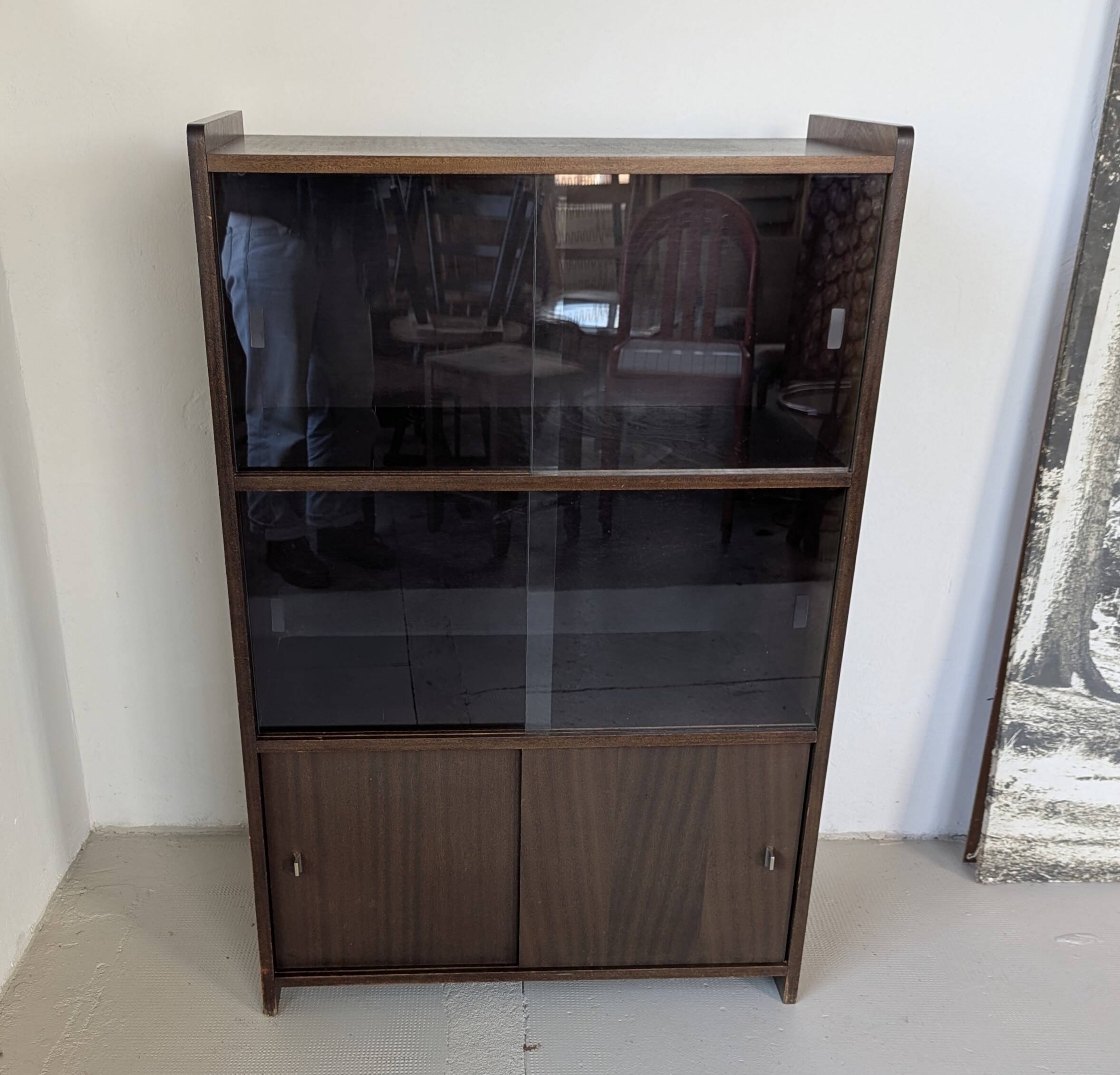 Bibliothèque , vitrine vintage