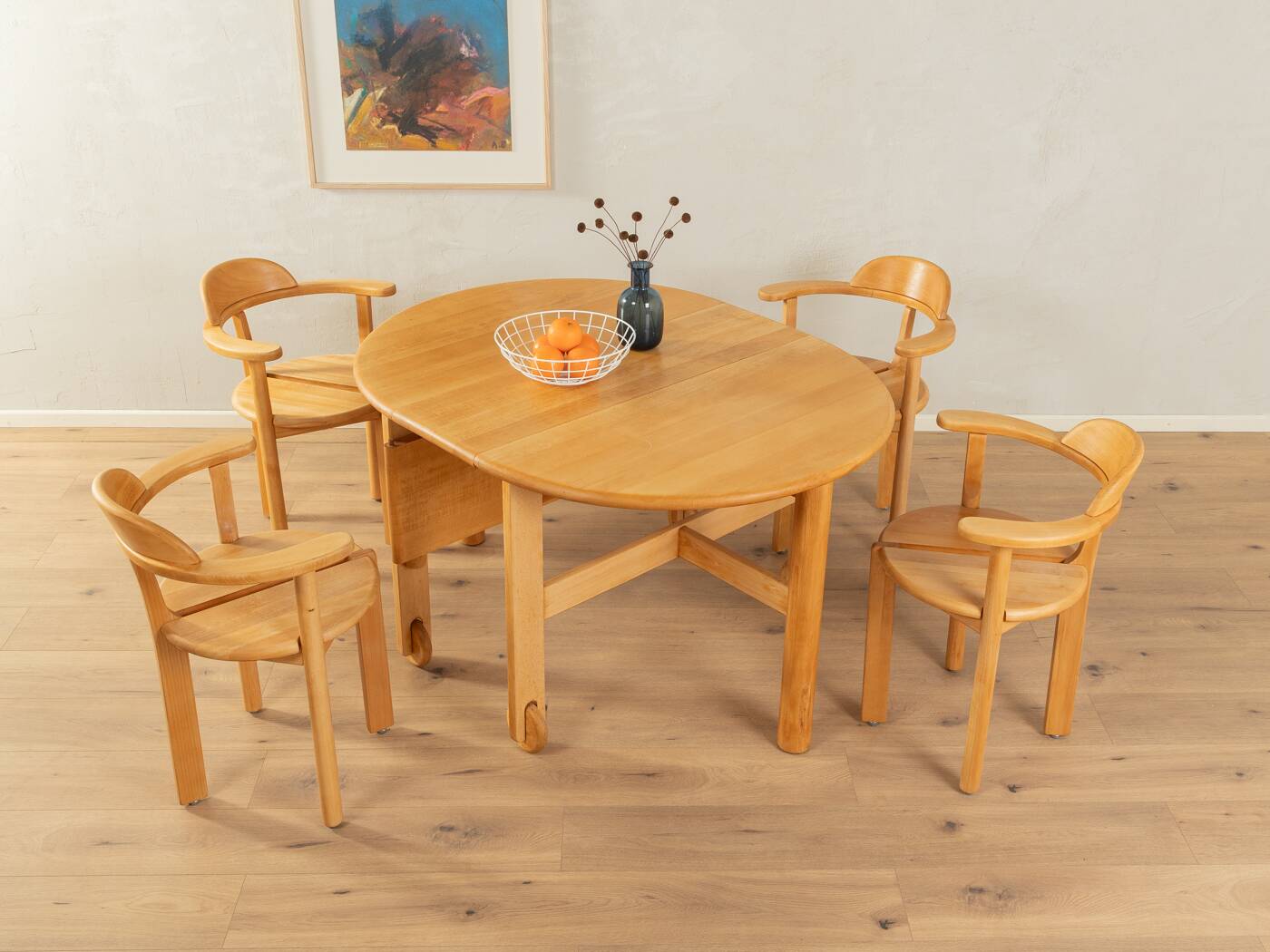 Dining room set in the style of Rainer Daumiller from the 1970s