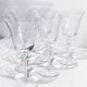 6 Verres à Vin Monogrammés C
