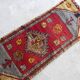 Vintage Turkish Oushak rug 46x109 cm