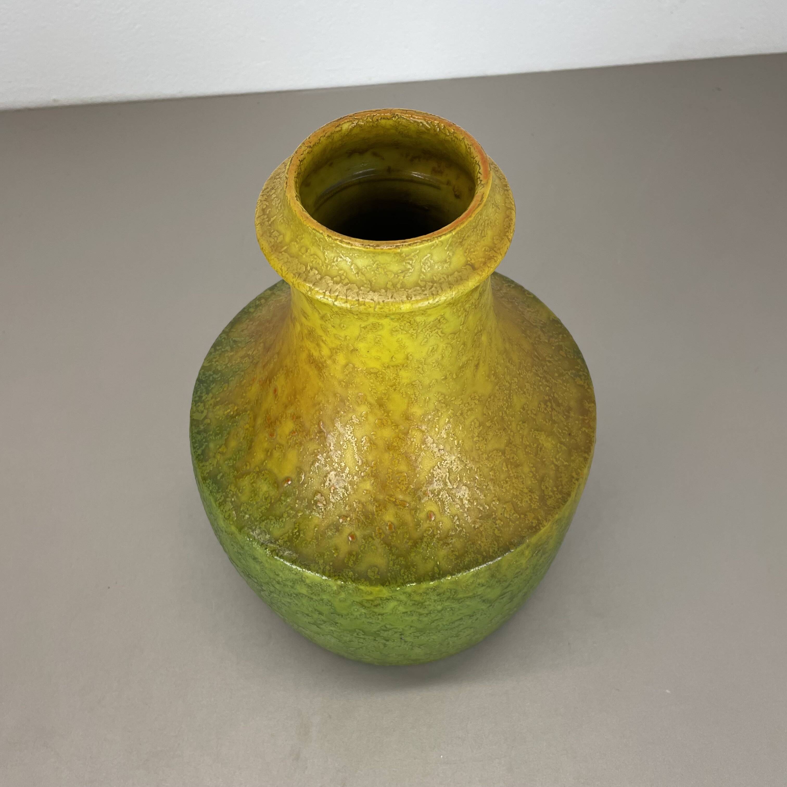 XL 4.4kg 31cm Ceramic Pottery VASE by Marcello Fantoni, ITALY, 1950s