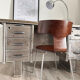 4 chaises design Fedra S200 Lapalma