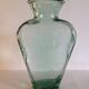 Trapeze vintage thick glass vase