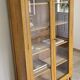 Vintage antique bookcase/curiosity cabinet/display case/shelves