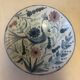 Ceramic plate signed Maja