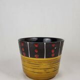 Vintage ceramic pot cover 60 Scheurich