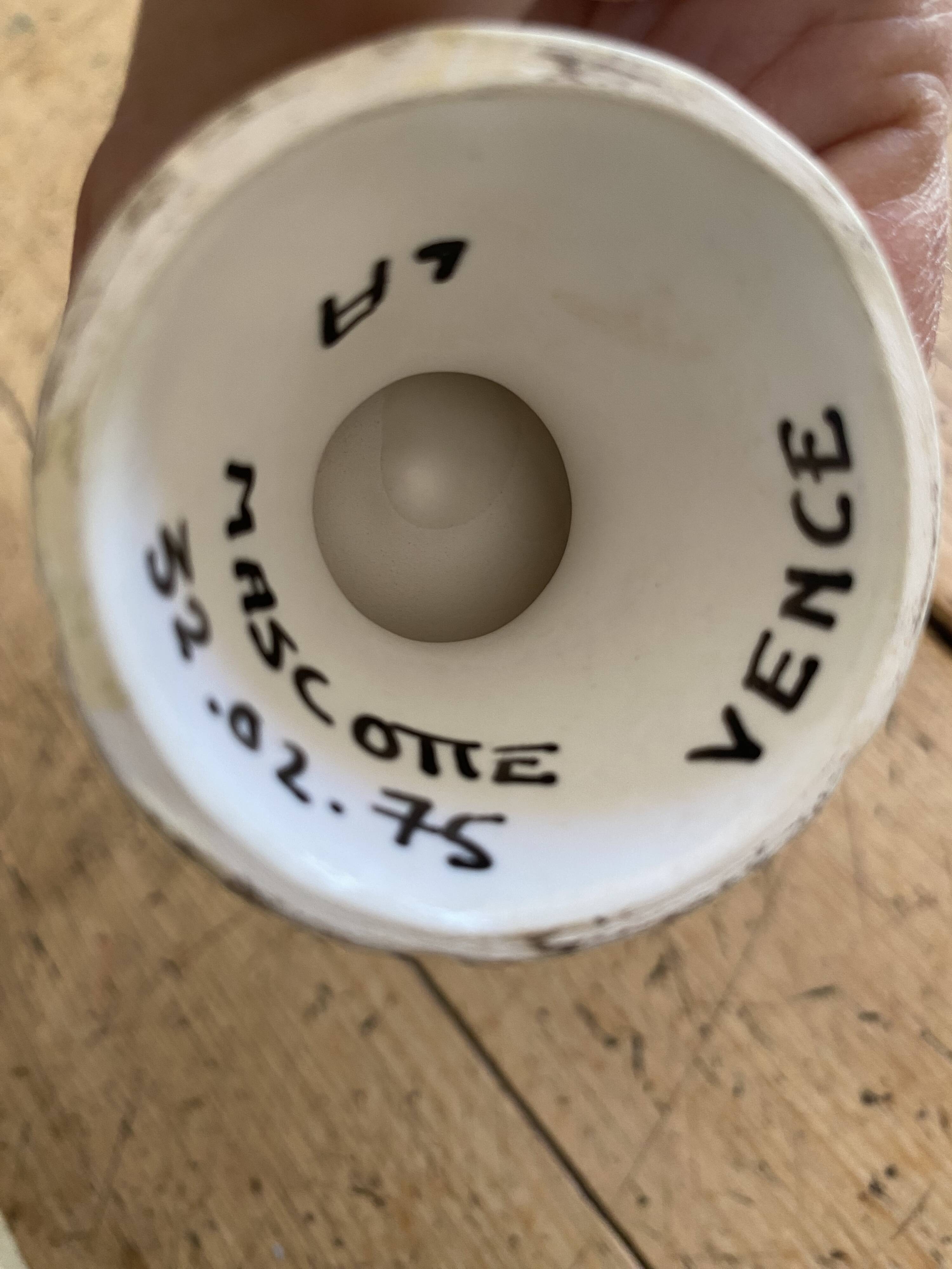 Bird-shaped ceramic egg cup – unique piece – collector – probably