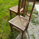 Art Nouveau chair pair