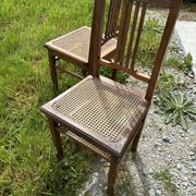 Art Nouveau chair pair