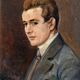 Portrait of a man, 1929, by albert morhain (1883-1953)