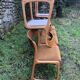 Set of 6 Baumann sleigh foot chairs 60s