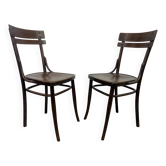 Ensemble de 2 chaises de salle à manger par J&J Kohn
