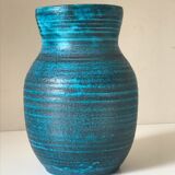 Ceramic vase Gallic series by vintage accolay 1960