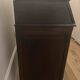 Commode de toilette de type "chemin de fer"