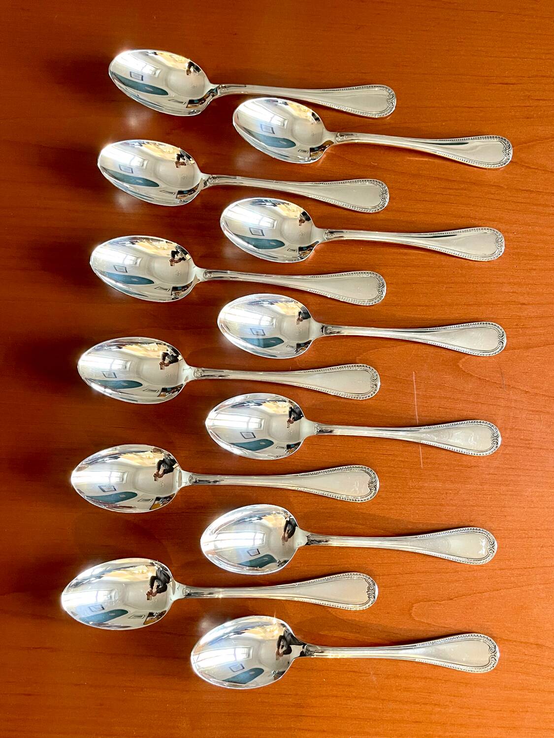 Christofle Malmaison 12 table spoons 20.5 cm new condition