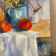 Nature morte, table de cuisine signé Paumier 1999