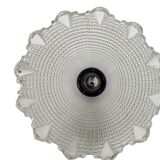 Erco Leuchten - Germany - pendant lamp - holophane style - Space Age - crys