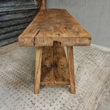 Old workbench side table washbasin furniture 54 x 170 cm