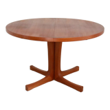 Danish design round dining table 2x extendable 'mejls'