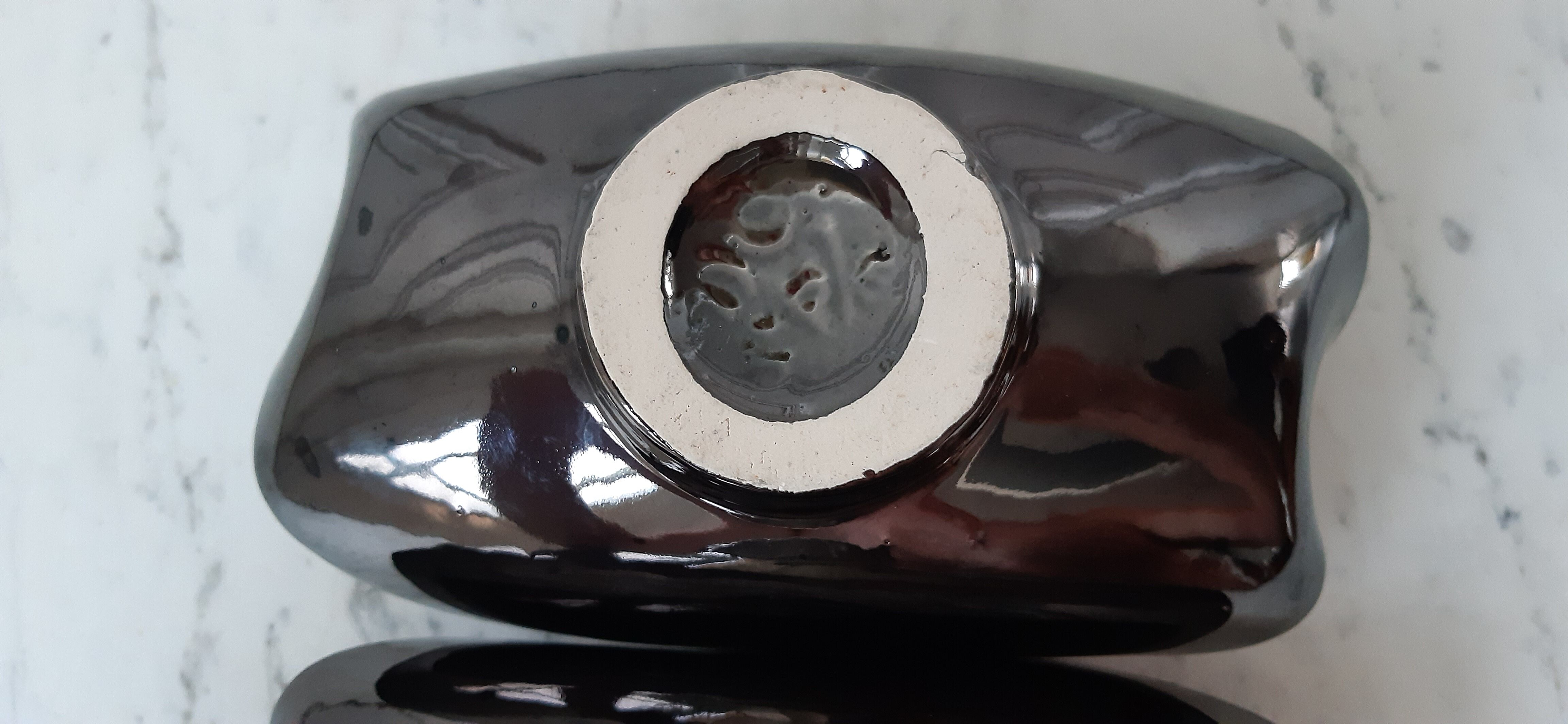 Duo of empty pocket / raviers Vallauris 70s