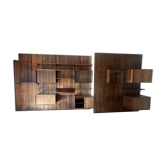 Rosewood library from the early 1960s by roche bobois.