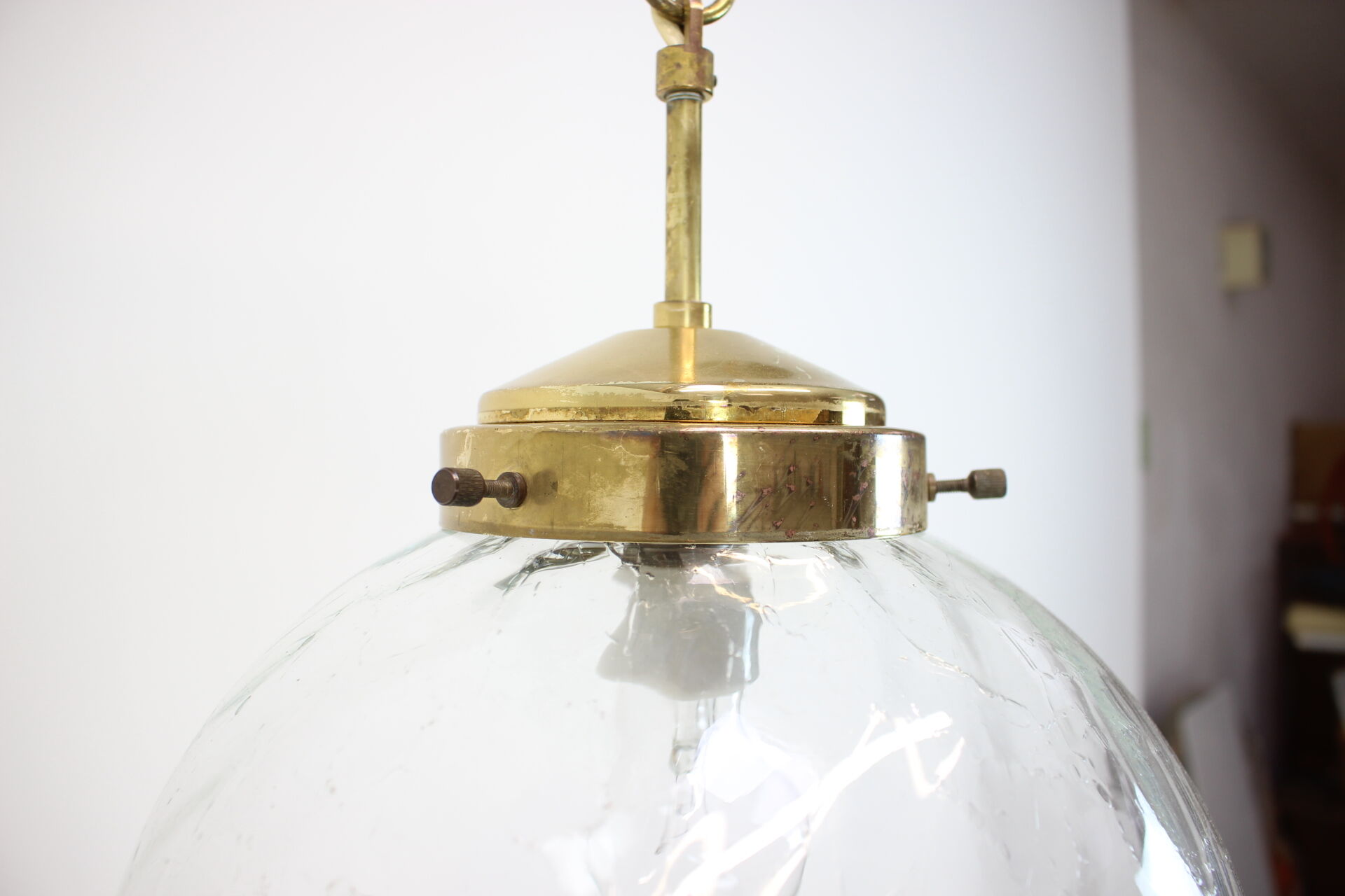 Hanging lamp Kamenicky Senov, 1970