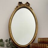 Vintage gold mirror