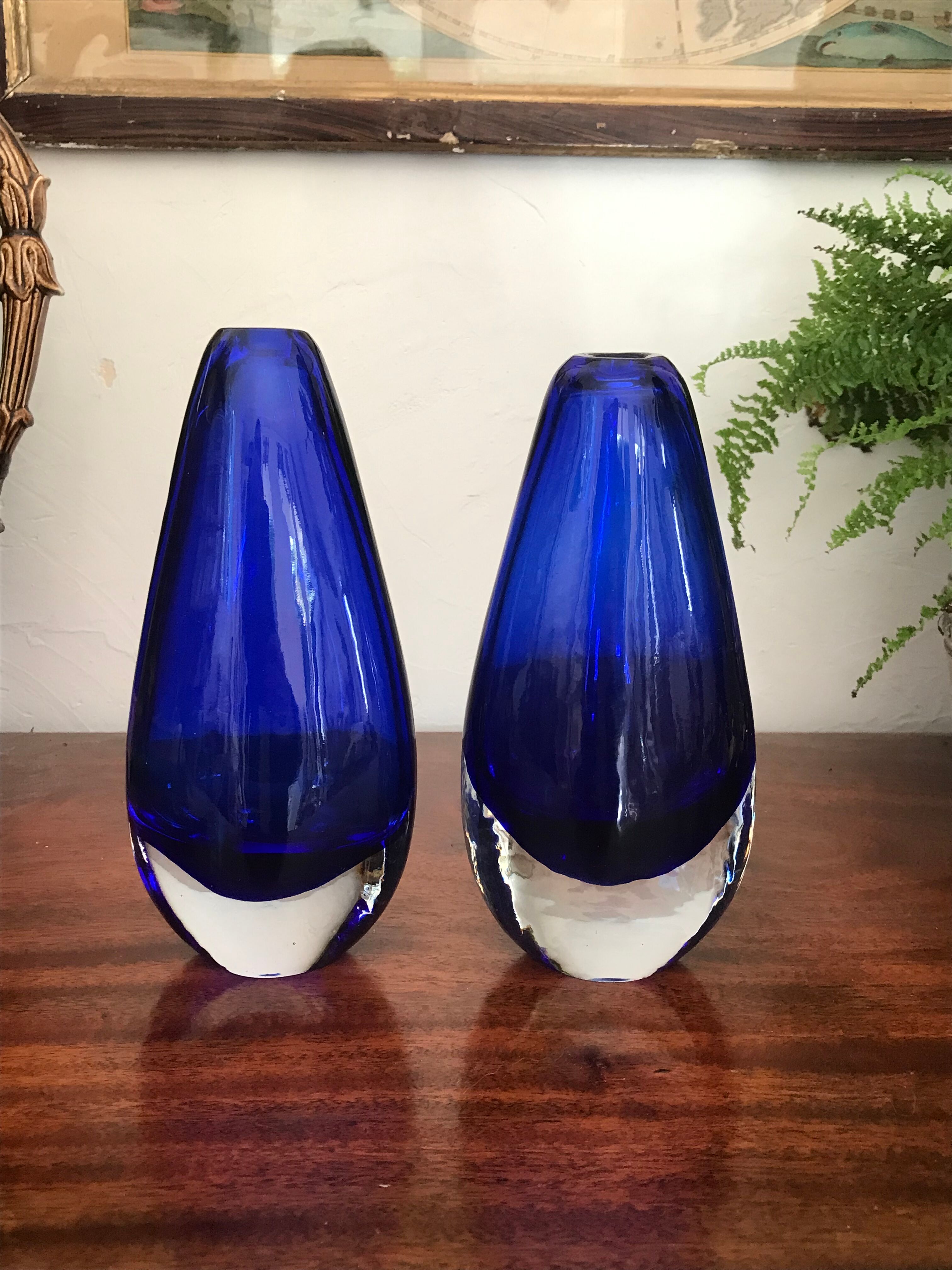 Pair of Murano vases 1960