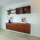 Danish design wall-mounted bookshelf Thygesen Sorensen teck vi