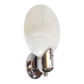 1970s wall lamp in brass and Murano glass by Kaiser Leuchten