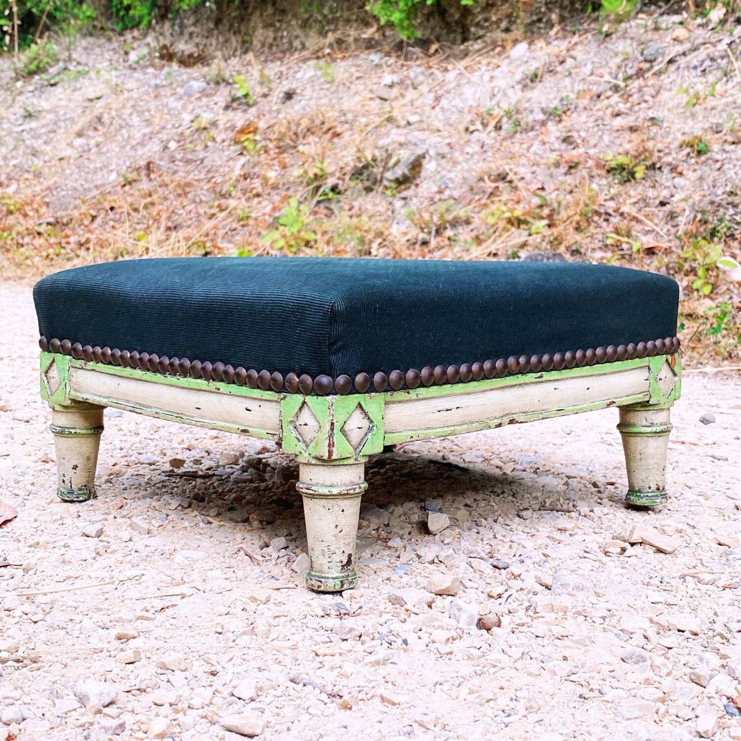 Directoire period footstool / footrest