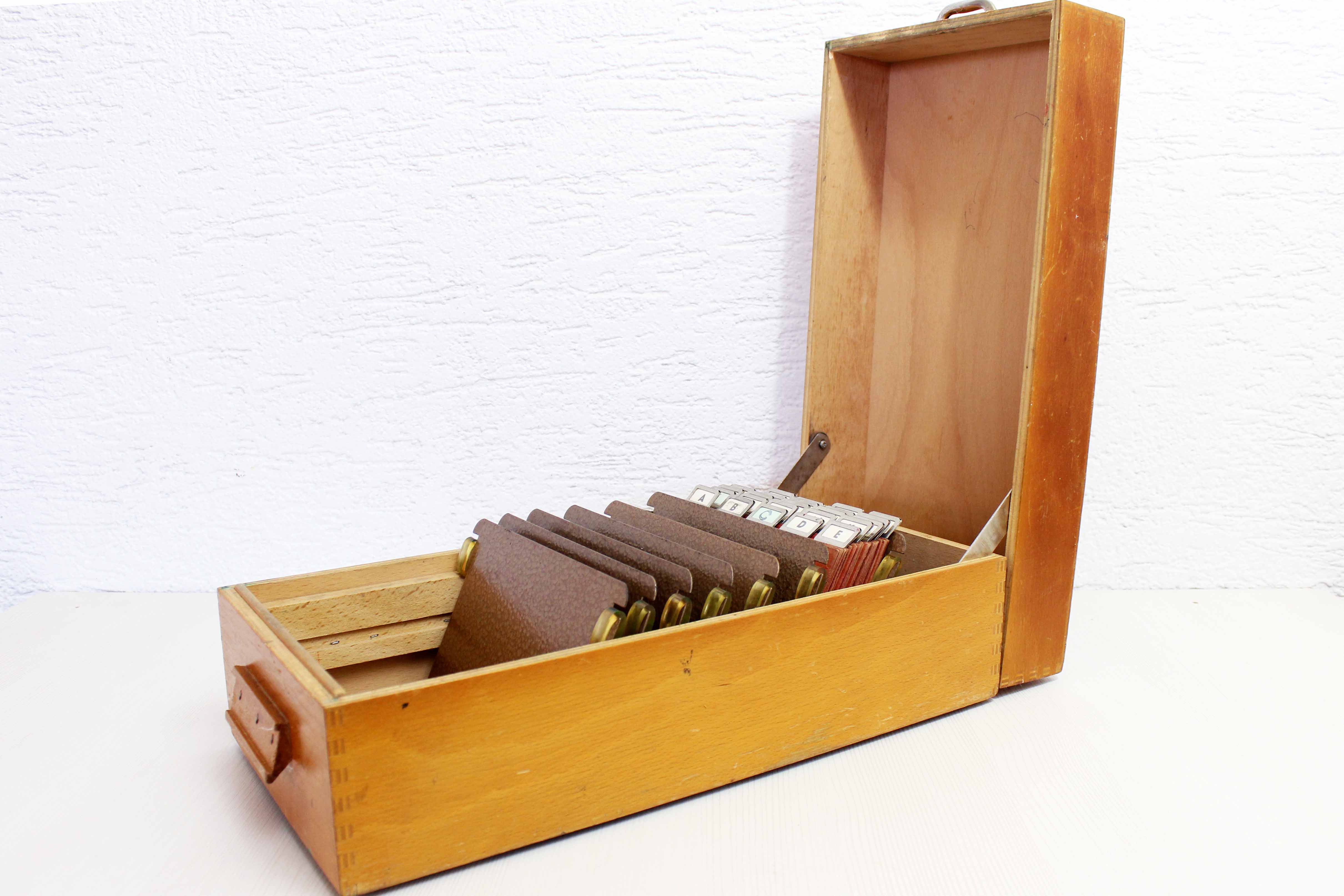 Vintage filing box