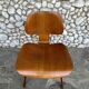 DCW chair in walnut by Charles & Ray Eames for Herman Miller, 1950-53