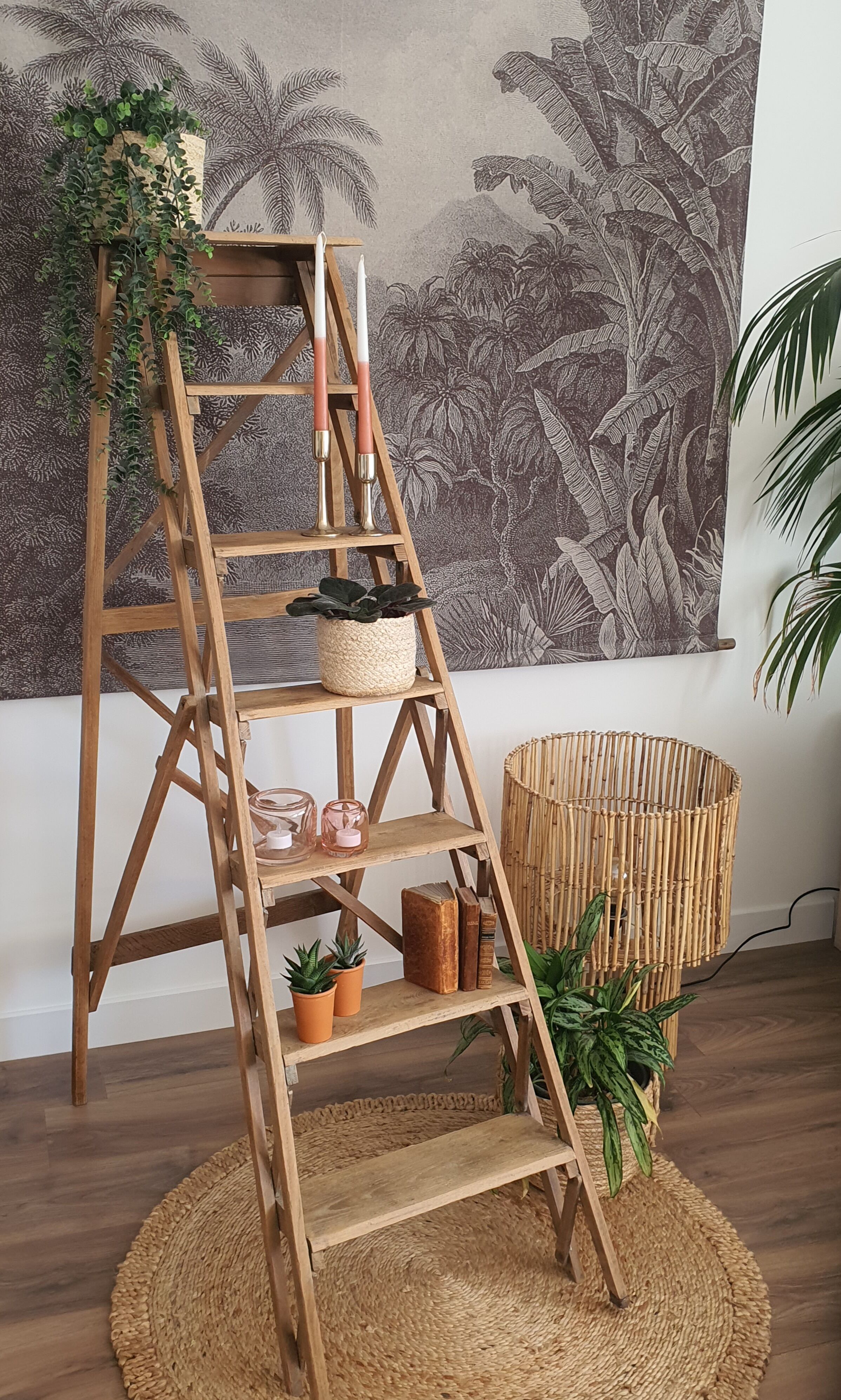 Old painter's stepladder