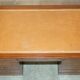 Vintage Harrods Kennedy desk in military campaign style with drawers.