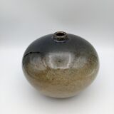 Soliflore ball vase in glazed ceramic