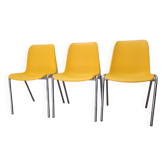 Original Hélène chair set by Bericoplast 1990s