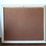 Oil on panel bouquet of anemones