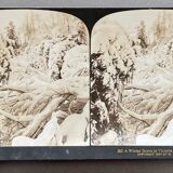 Antique photography, stereo, stereography, luxury albumine 1903 Ontario Canada