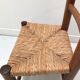 Vintage mulched wooden chair for 70s children