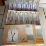 Crystal glass Vintage Lilac series