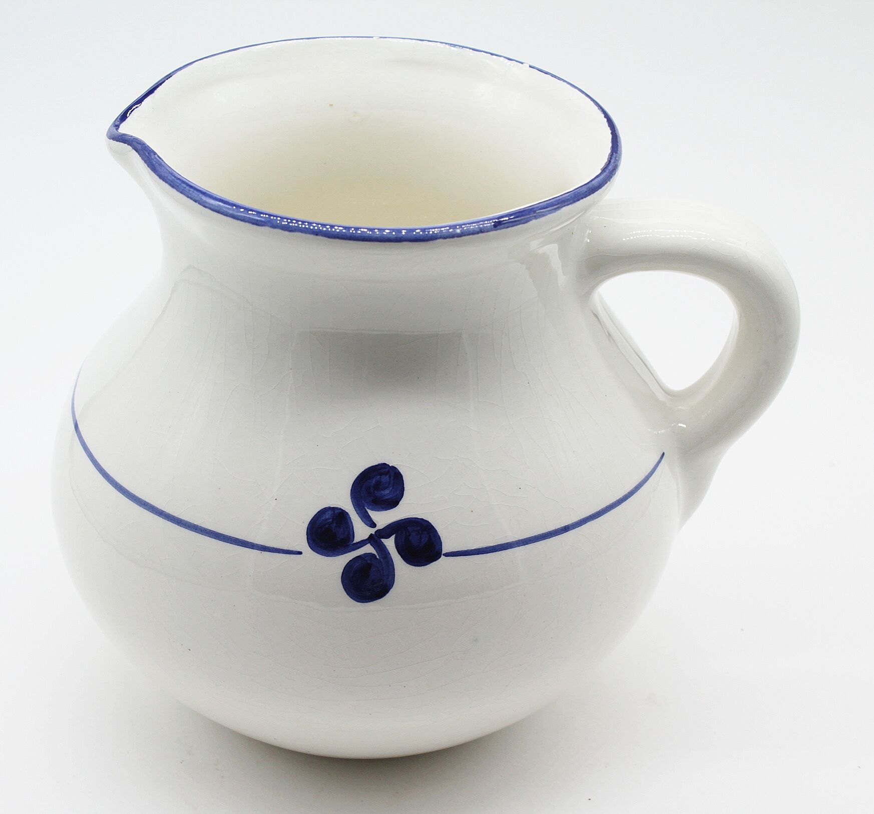 Basque ceramic pitcher