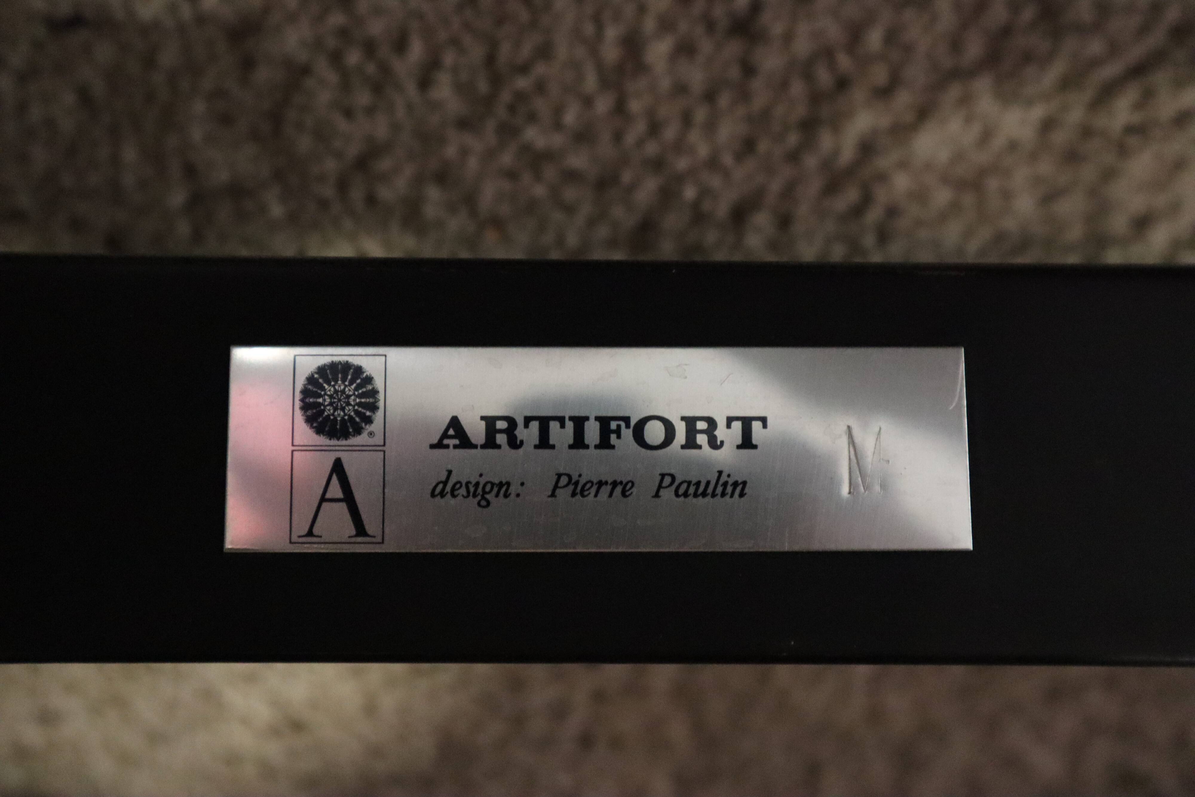 Pierre Paulin F444 lounge chair for Artifort, Netherlands, 1960s